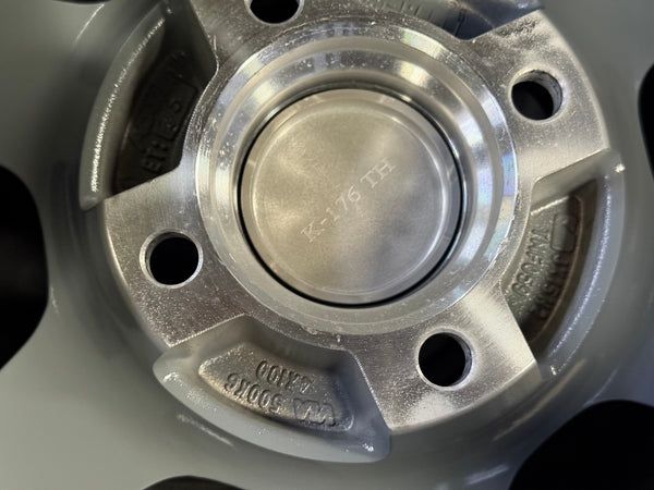 New 15X7 ET35 AOW Flow Formed TE37 Rim (4 wheel) Gloss Grey 4X100