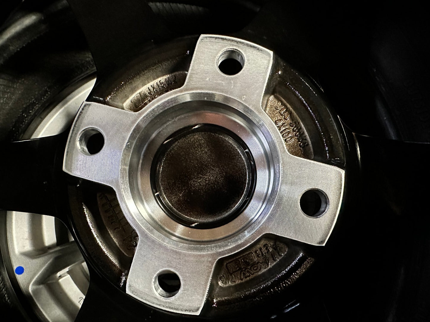 New 15X7 ET35 AOW Flow Formed TE37 Rim (4 wheel) Gloss Black 4X114.3