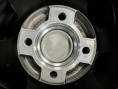 New 15X6.5 ET40 AOW Flow Formed TE37 Rim (4 wheel) Gloss Gunmetal 4X100