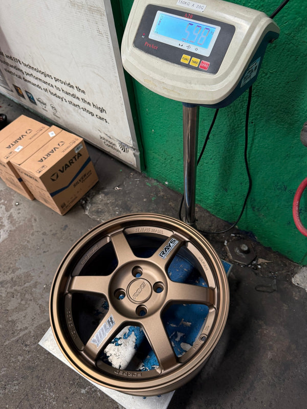 New 16X7 ET40 AOW Flow Formed TE37 Rim (4 wheel) Matt Bronze 4X100