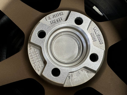 New 17X8 ET40 AOW Flow Formed TE37 Rim (4 wheel) Matt Bronze 4X100