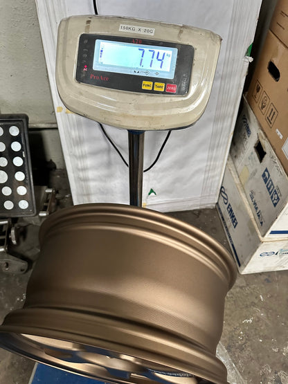 New 17X8 ET40 AOW Flow Formed TE37 Rim (4 wheel) Matt Bronze 4X100