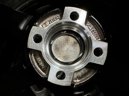 New 16X7 ET40 AOW Flow Formed TE37 Rim (4 wheel) Gloss Black 4X100