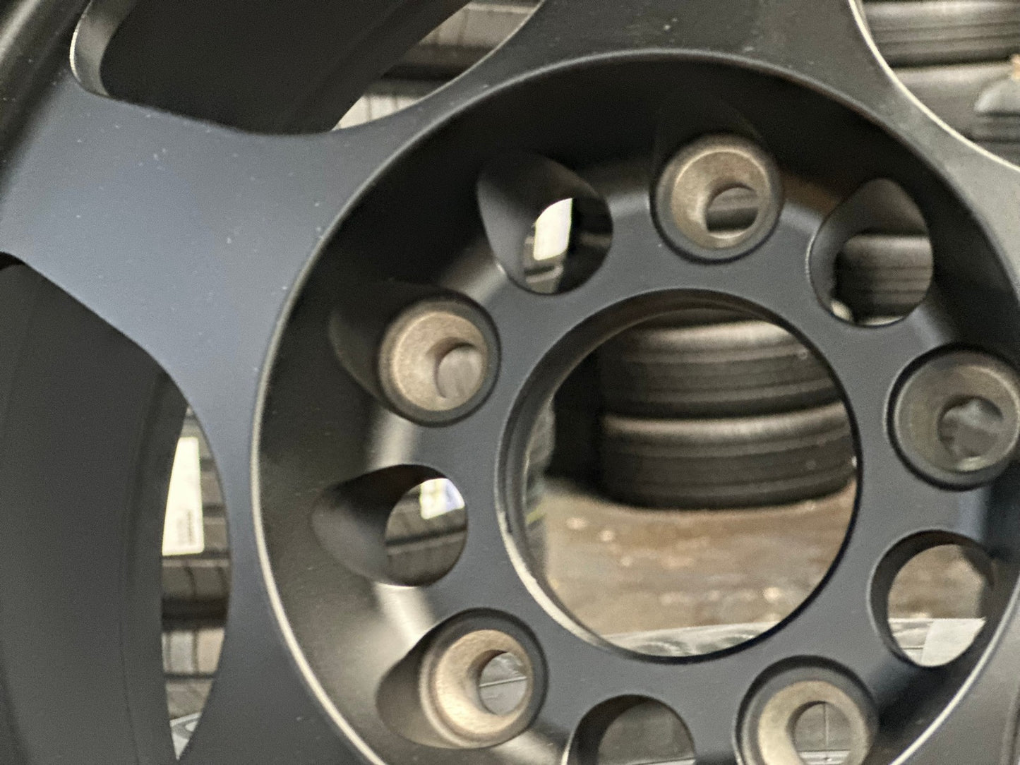 New 15X7 ET35 AOW Flow Formed Spoon Rim (4 wheel) Matt Black 5X114.3