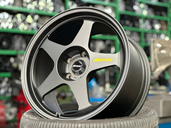 New 18X9.5 ET44 AOW Flow Formed Spoon Rim (4 wheel) Matt Black 5X120