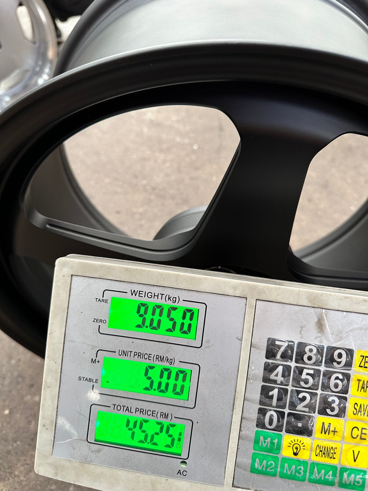 New 18X9.5 ET44 AOW Flow Formed Spoon Rim (4 wheel) Matt Black 5X120