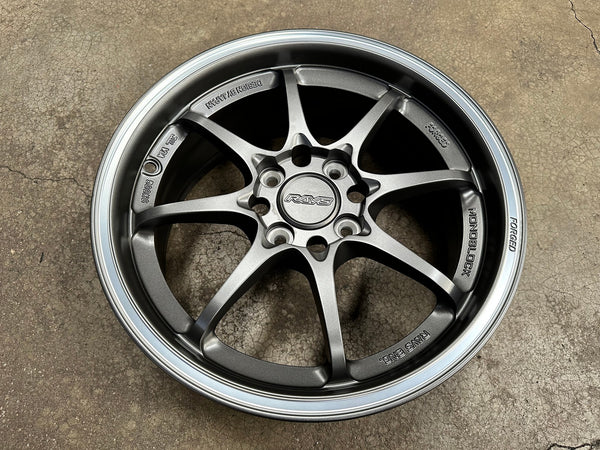 New 15X6.5 ET40 AOW Flow Formed CE28 Rim (4 wheel) Matt Gunmetal 4X100