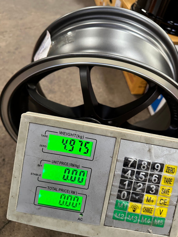 New 15X6.5 ET40 AOW Flow Formed CE28 Rim (4 wheel) Matt Gunmetal 4X100