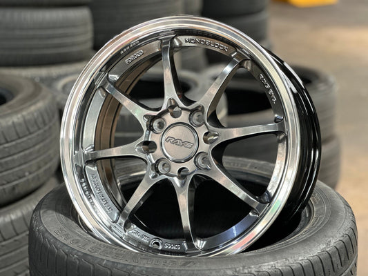 New 15X6.5 ET40 AOW Flow Formed CE28 Rim (4 wheel) Gloss Silver 4X100