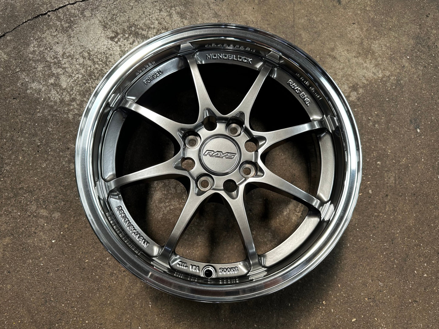 New 15X6.5 ET40 AOW Flow Formed CE28 Rim (4 wheel) Gloss Silver 4X100