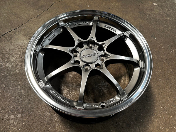 New 15X6.5 ET40 AOW Flow Formed CE28 Rim (4 wheel) Gloss Silver 4X100