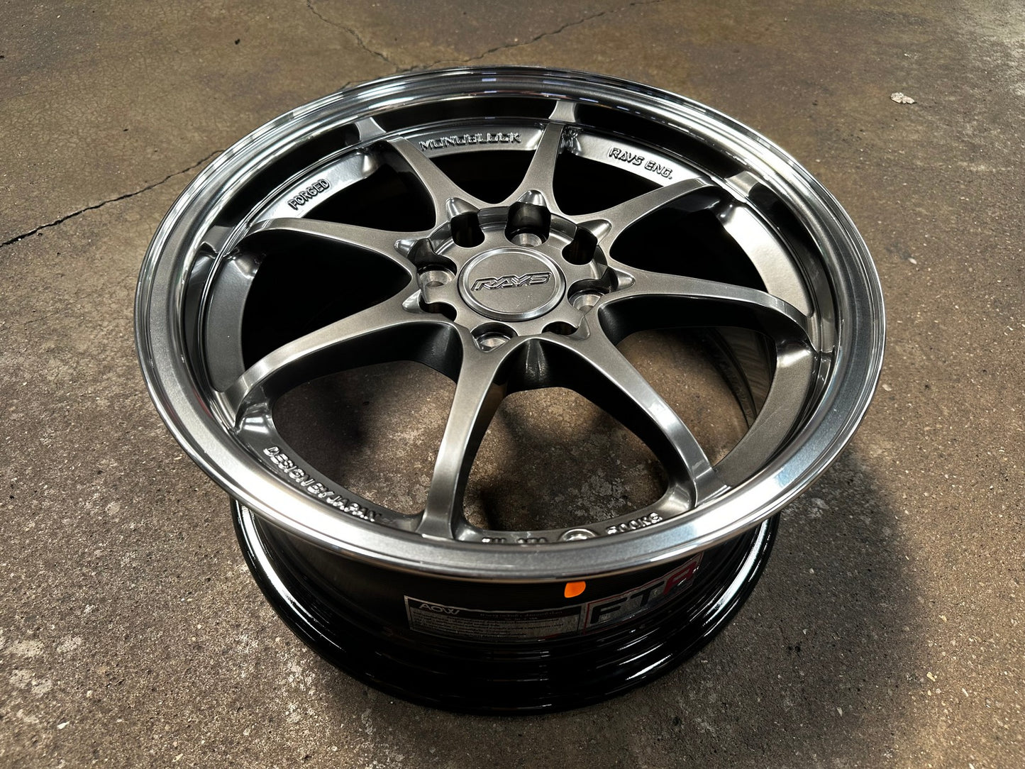 New 15X6.5 ET40 AOW Flow Formed CE28 Rim (4 wheel) Gloss Silver 4X100