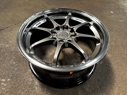 New 15X6.5 ET40 AOW Flow Formed CE28 Rim (4 wheel) Gloss Silver 4X100