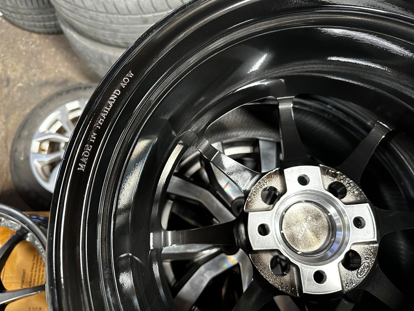 New 15X6.5 ET40 AOW Flow Formed CE28 Rim (4 wheel) Gloss Silver 4X100