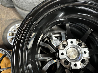 New 15X6.5 ET40 AOW Flow Formed CE28 Rim (4 wheel) Gloss Silver 4X100