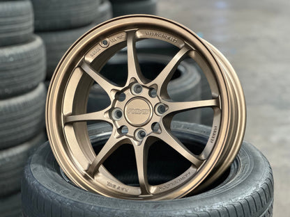 New 15X6.5 ET40 AOW Flow Formed CE28 Rim (4 wheel) Matt Bronze 4X100
