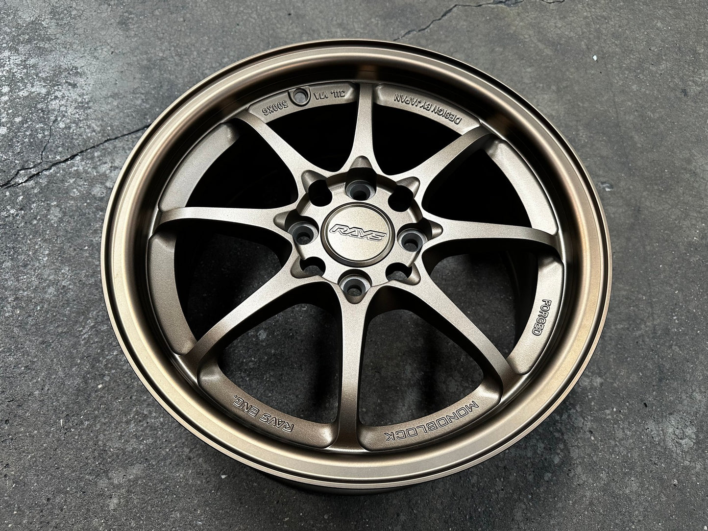 New 15X6.5 ET40 AOW Flow Formed CE28 Rim (4 wheel) Matt Bronze 4X100