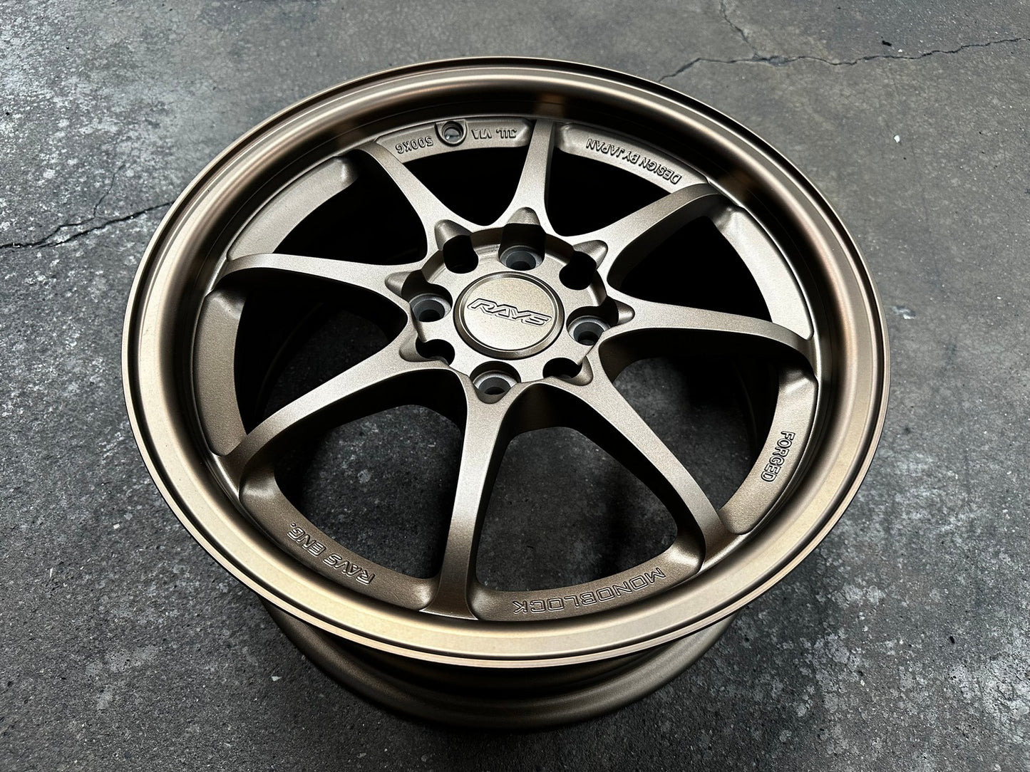 New 15X6.5 ET40 AOW Flow Formed CE28 Rim (4 wheel) Matt Bronze 4X100