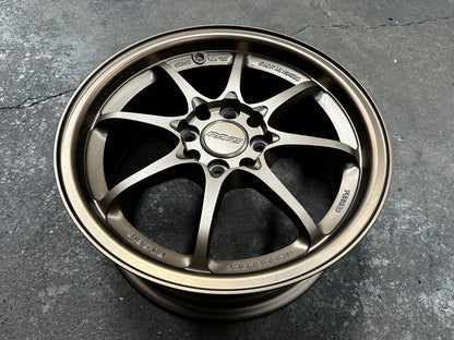 New 15X6.5 ET40 AOW Flow Formed CE28 Rim (4 wheel) Matt Bronze 4X100