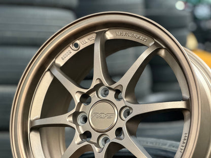 New 15X6.5 ET40 AOW Flow Formed CE28 Rim (4 wheel) Matt Bronze 4X100