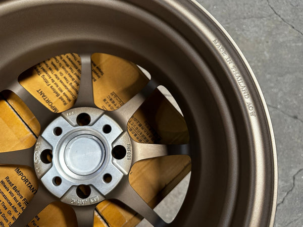 New 15X6.5 ET40 AOW Flow Formed CE28 Rim (4 wheel) Matt Bronze 4X100