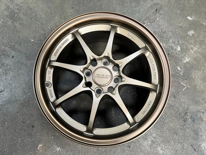 New 15X7 ET35 AOW Flow Formed CE28 Rim (4 wheel) Matt Bronze 4X100