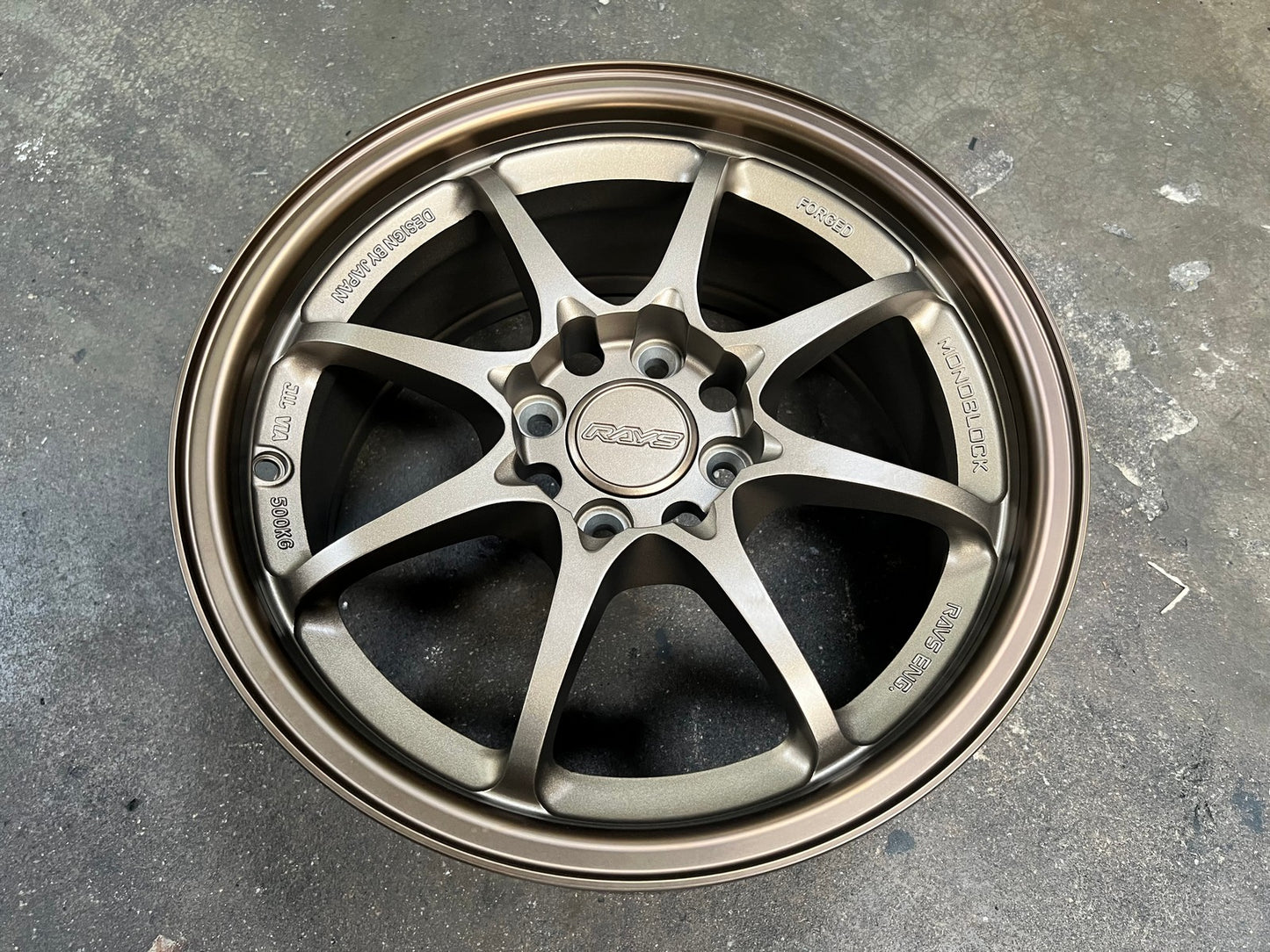 New 15X7 ET35 AOW Flow Formed CE28 Rim (4 wheel) Matt Bronze 4X100