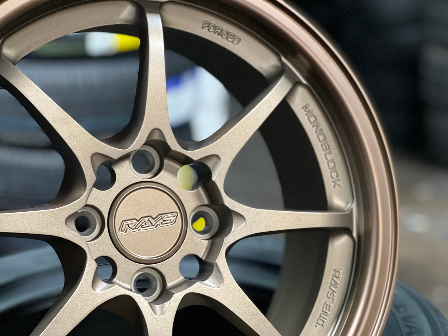 New 15X7 ET35 AOW Flow Formed CE28 Rim (4 wheel) Matt Bronze 4X100