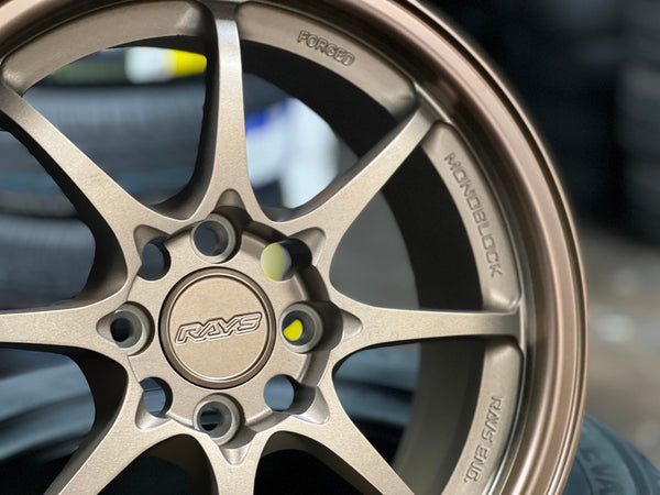 New 15X7 ET35 AOW Flow Formed CE28 Rim (4 wheel) Matt Bronze 4X100