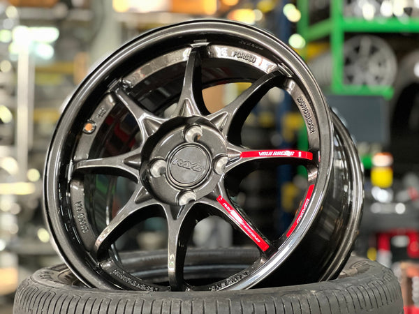 New 16X7 ET40 AOW Flow Formed CE28 Rim (4 wheel) Gloss Gunmetal 4X100