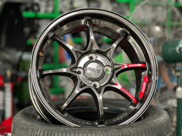 New 16X7 ET40 AOW Flow Formed CE28 Rim (4 wheel) Gloss Gunmetal 4X100