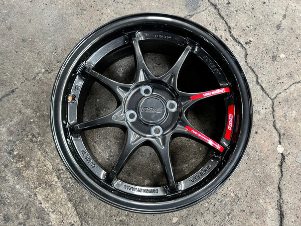 New 16X7 ET40 AOW Flow Formed CE28 Rim (4 wheel) Gloss Gunmetal 4X100