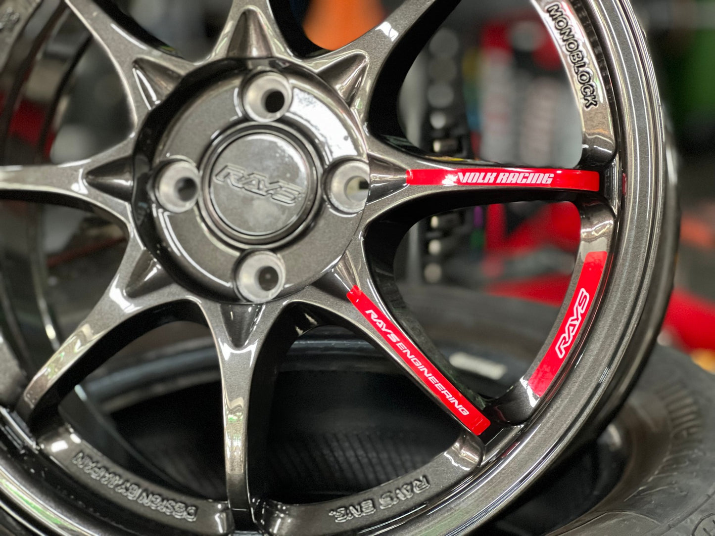 New 16X7 ET40 AOW Flow Formed CE28 Rim (4 wheel) Gloss Gunmetal 4X100