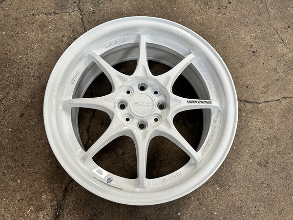 New 16X7 ET40 AOW Flow Formed CE28 Rim (4 wheel) Gloss White 4X100