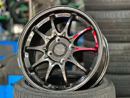 New 16X7 ET40 AOW Flow Formed CE28 Rim (4 wheel) Gloss Gunmetal 4X114.3