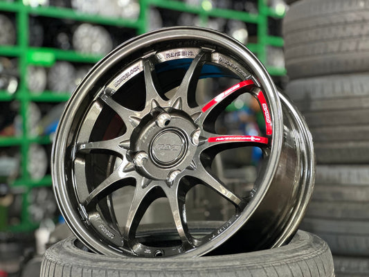 New 16X7 ET40 AOW Flow Formed CE28 Rim (4 wheel) Gloss Gunmetal 4X114.3