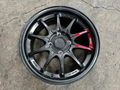 New 16X7 ET40 AOW Flow Formed CE28 Rim (4 wheel) Gloss Gunmetal 4X114.3