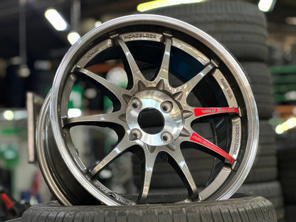 New 17X8 ET40 AOW Flow Formed CE28 Rim (4 wheel) Gloss Gunmetal 4X100