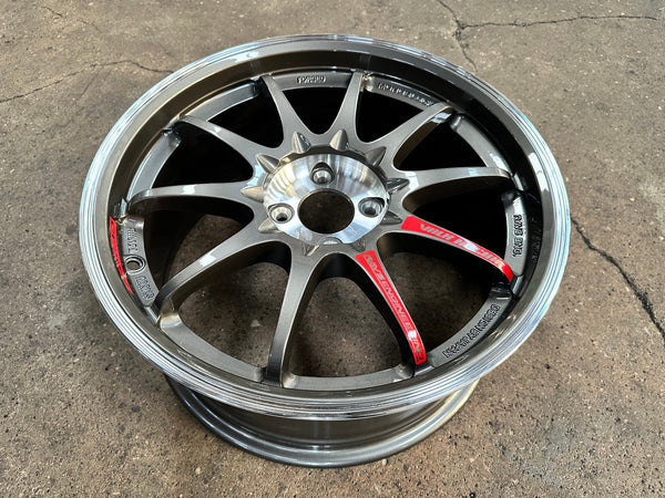 New 17X8 ET40 AOW Flow Formed CE28 Rim (4 wheel) Gloss Gunmetal 4X100