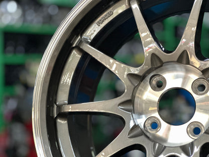 New 17X8 ET40 AOW Flow Formed CE28 Rim (4 wheel) Gloss Gunmetal 4X100