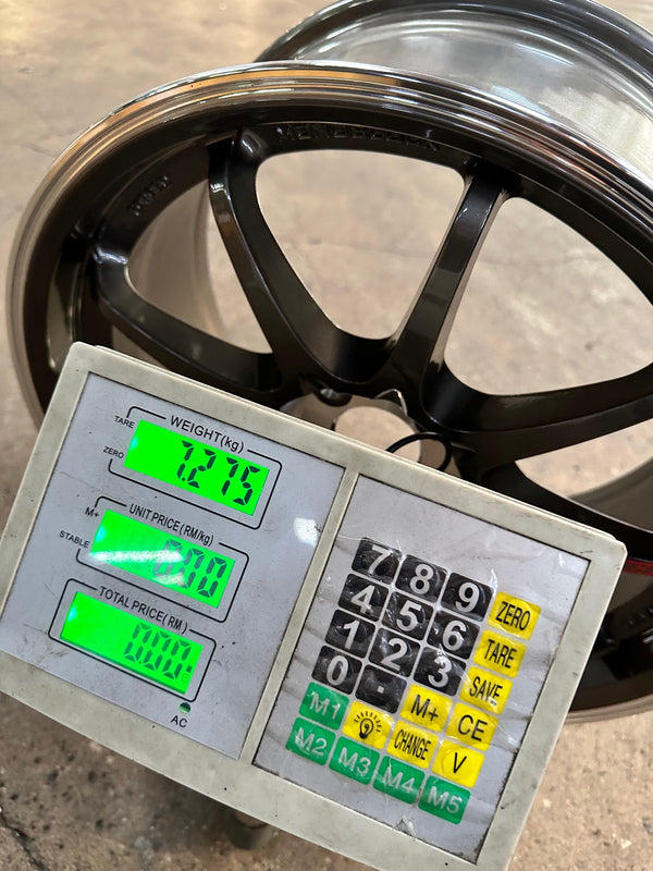 New 17X8 ET40 AOW Flow Formed CE28 Rim (4 wheel) Gloss Gunmetal 4X100