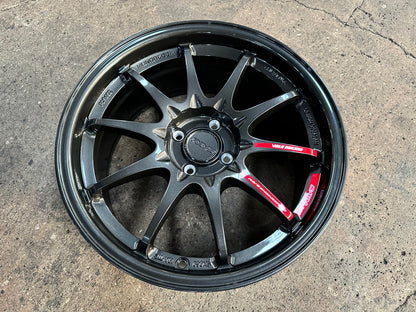 New 17X8 ET40 AOW Flow Formed CE28 Rim (4 wheel) Dark Gunmetal 4X100