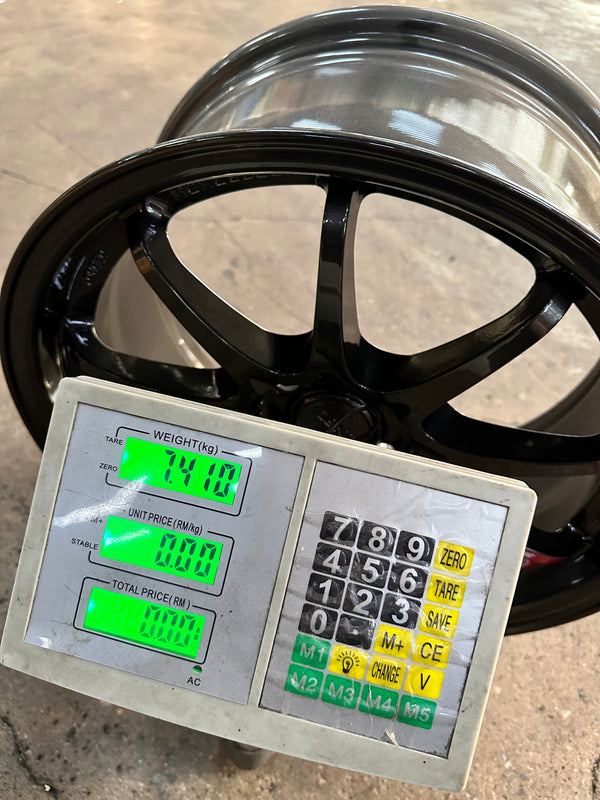 New 17X8 ET40 AOW Flow Formed CE28 Rim (4 wheel) Dark Gunmetal 4X100