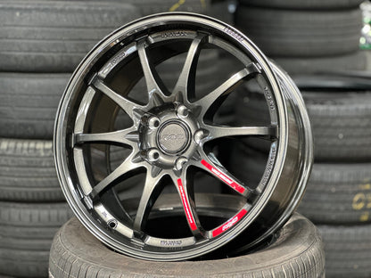 New 18X8.5 ET43 AOW Flow Formed CE28 Rim (4 wheel) Gloss Gunmetal 5X112