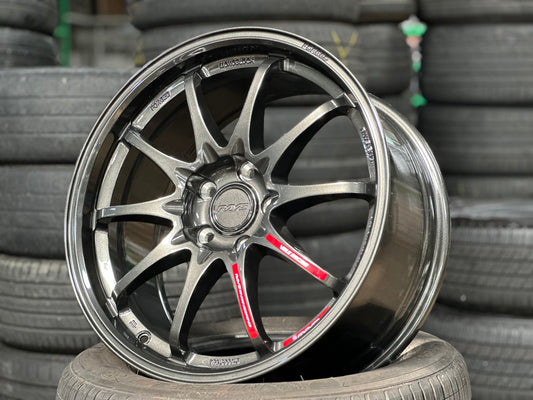 New 18X8.5 ET43 AOW Flow Formed CE28 Rim (4 wheel) Gloss Gunmetal 5X112