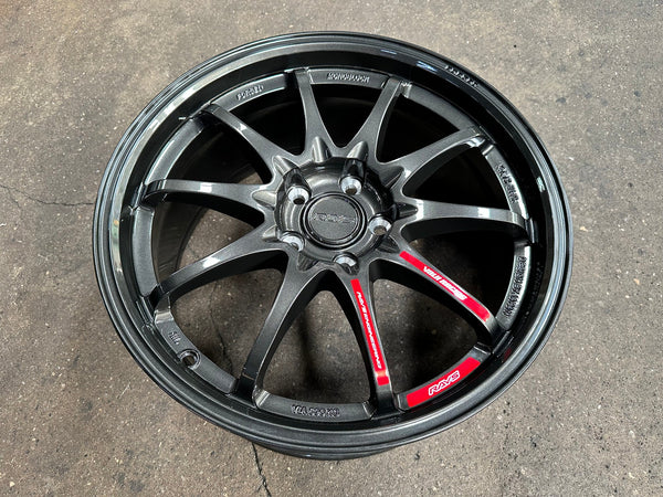 New 18X8.5 ET43 AOW Flow Formed CE28 Rim (4 wheel) Gloss Gunmetal 5X112