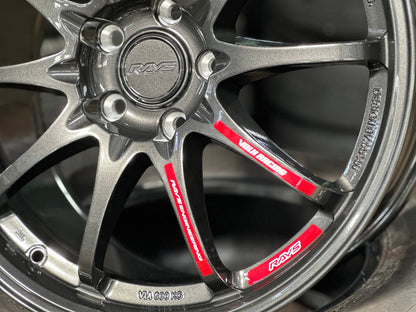 New 18X8.5 ET43 AOW Flow Formed CE28 Rim (4 wheel) Gloss Gunmetal 5X112