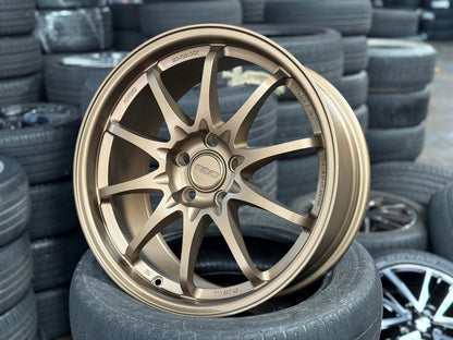 New 18X8.5 ET43 AOW Flow Formed CE28 Rim (4 wheel) Matt Bronze 5X112