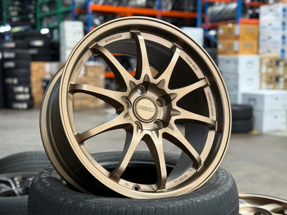 New 18X8.5 ET43 AOW Flow Formed CE28 Rim (4 wheel) Matt Bronze 5X114.3