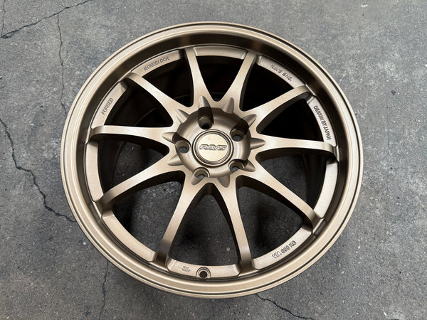 New 18X8.5 ET43 AOW Flow Formed CE28 Rim (4 wheel) Matt Bronze 5X112